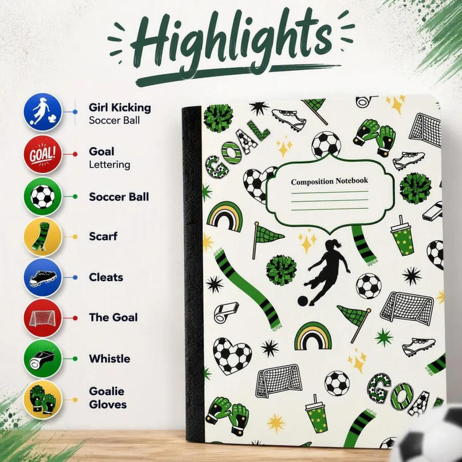 Soccer Composition Notebook